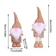 thumbnail image 2 of XWSHYW Decoraciones para El Hogar Decoraciones Gnomos Pie Iluminado con Patas Retráctiles con Nariz Brillante y Lindos Ojos Iluminados Regalo Navideño para Decoración de Escritorio, 2 of 5