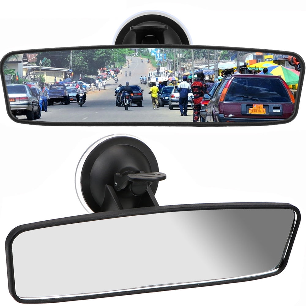 Decoe Universal Interior Rear View Mirror Suction Rearview Mirror for Car 