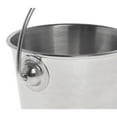 thumbnail image 2 of American Metalcraft SSP25 Stainless Steel Mini Pail with Handle, 2 of 3