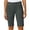 Gray, variant on Qiopertar Women's Stretch Waist Bermuda Shorts with Pockets Casual Hiking Travel Pull-On Elastic Waistband Summer Comfy Solid Twill Shorts, Gray S