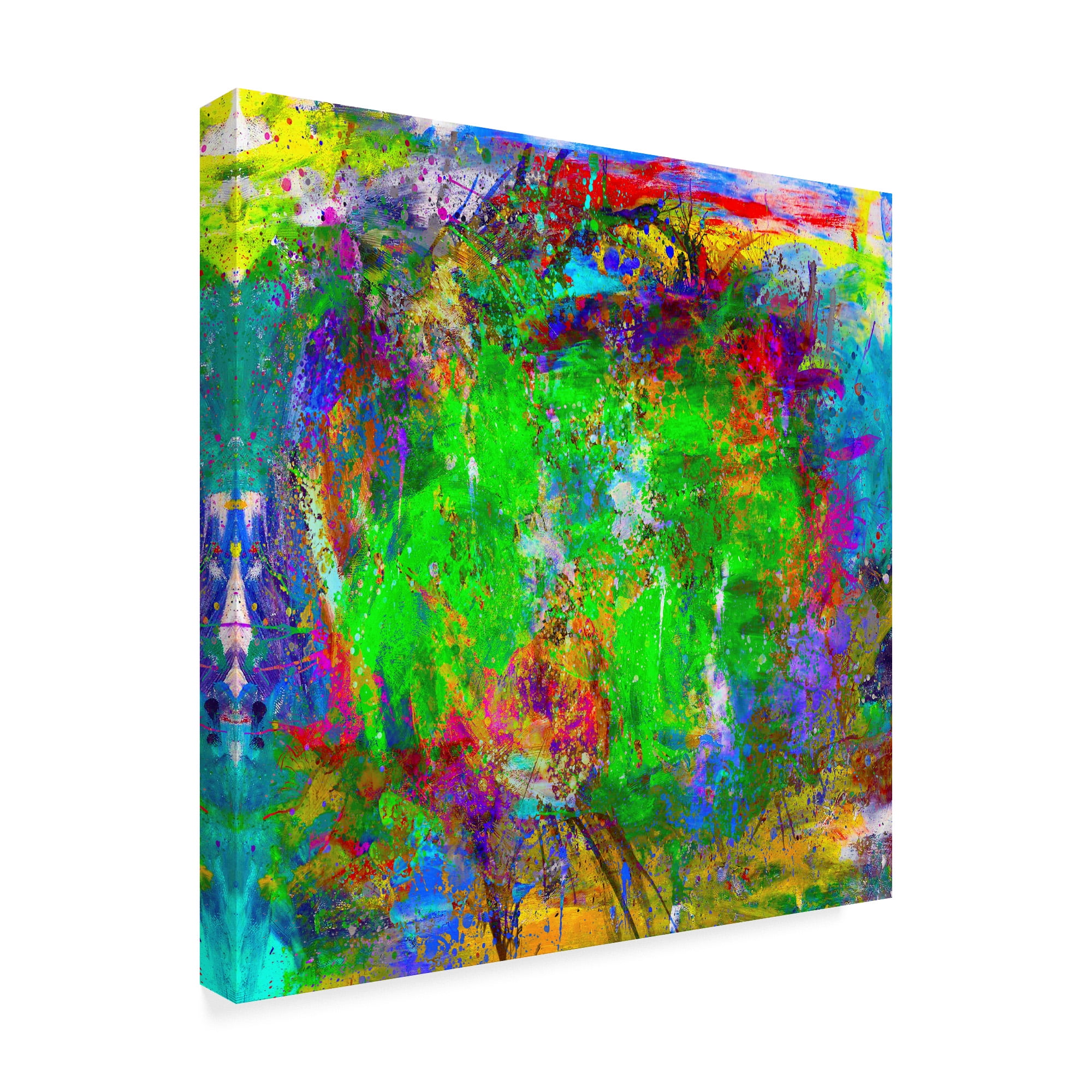 Trademark Fine Art 'Color Explosion Oc' Canvas Art by Ata Alishahi