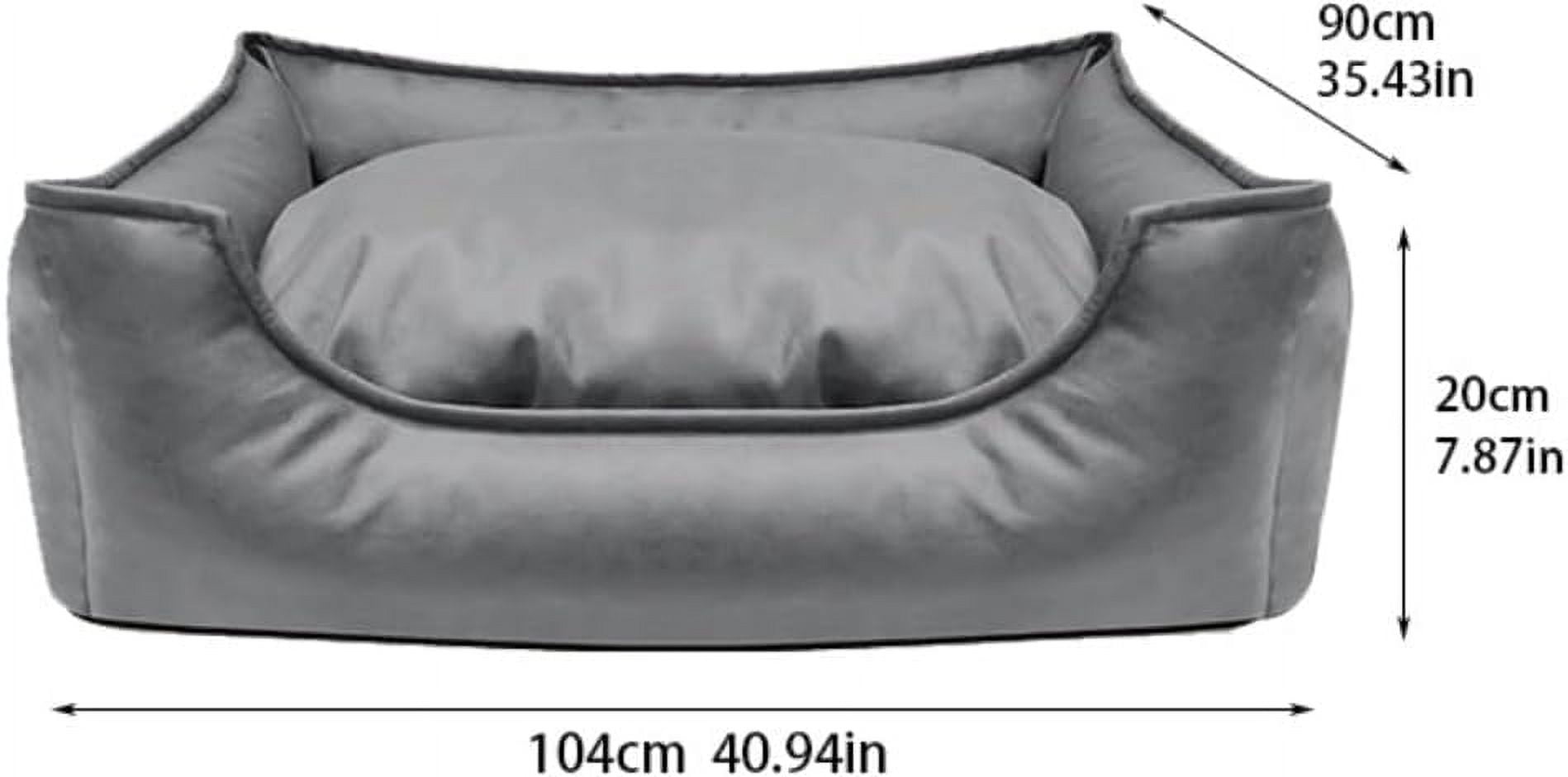 RKXQT Dog Bed Creative Waterproof Kennel Pet Bed Sofa Cat Kennel Supplies Kennel Sponge Removable and Washable Comfortable Dog Bed Pet Bed