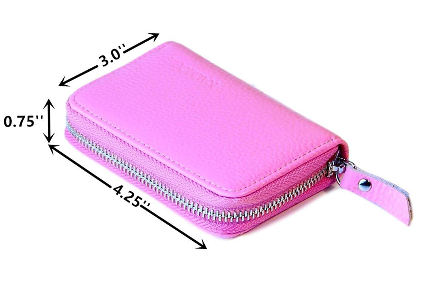 RFID Credit Card Holder Zipper Card Case Large capacity Wallets for Women  Leather Ladies Girls/Gift,style3，G129997