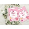 thumbnail image 4 of Darling Souvenir Pink Birthday Invitation Card Printable Elegant Fill or Write In Blank Party Invites 28 Pcs 5 x 7 Inches, 4 of 5