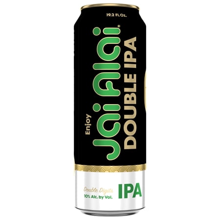 Cigar City Brewing Jai Alai DIPA Craft Beer, 19.2 fl oz Single Can, 10.0 % ABV