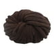 thumbnail image 5 of Hilo Grueso De Chenilla, Lavable, Súper Voluminoso, Para Ganchillo, Tejer, Café Sunnimix Hilo de chenilla grueso, 5 of 8