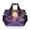 thumbnail image 7 of FORMRS Insulated Cooler Bag 24 Cans Capacity Soft Leakproof Lunch Box with Side Pockets, Night Purple Road, 7 of 7