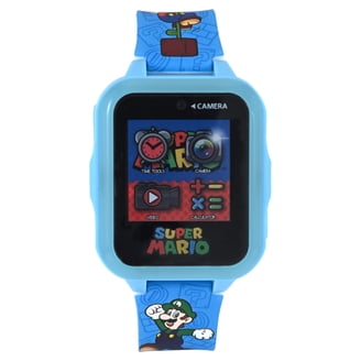 Nintendo Kids Super Mario Bros LCD Watch, Unisex, Mario and Luigi