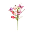 thumbnail image 1 of Ramo de tulipanes de flores artificiales, regalo decorativo con arreglo de mariposas para 1 pieza, 1 of 9