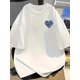 thumbnail image 1 of Y2K-Inspired Loose-Fit Cartoon Print T-Shirt for Women - "NOPE" Heart Design, Short Sleeve Crew Neck Top, Perfect for Spring/Summer/Fall, Ladies T Shirts, 1 of 6