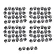 thumbnail image 1 of 100pcs hoja de filigrana suelta espaciador granos tapas finales fabricación de joyas hecho bricolaje Metálico Yinane Gorras de cuentas de flores, 1 of 8