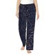 thumbnail image 1 of Balery Navy Dark Blue Pantalones de pijama para mujer, pijamas ultraligeros, pantalones de estar por casa-Large, 1 of 6