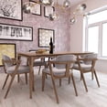 thumbnail image 2 of Dundee Deco's Pink Beige Faux Mosaic PVC 3D Wall Panel, 3.1 ft X 2.1 ft (94cm X 64cm), Interior Design Wall Paneling Decor, Total Coverage 6.5 sq. ft. (0.6 sq. m), 2 of 4
