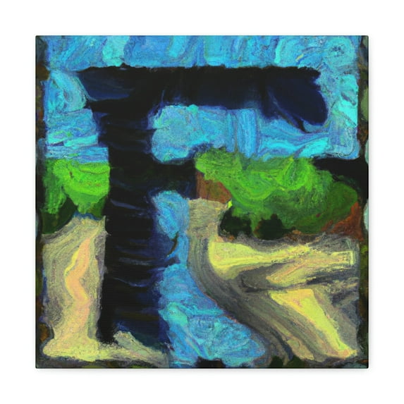 Thunderous Clouds Horizon - Canvas