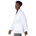 thumbnail image 2 of Landau 5 Pocket Lab Coat for Men's - Classic Relaxed Fit, 3 Button, Consultation Length 3224, 2 of 5