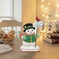 thumbnail image 4 of Kits Arte Diamantes Escritorio Muñeco Nieve Navidad para Mesa Del Oficina, 4 of 7