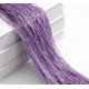 thumbnail image 1 of Namzi Cortina de lentejuelas para puerta, cortinas de hilo para puerta, 39x79 pulgadas, dormitorio, separador de sala de estar, decorativo con cuentas, morado claro, 1 of 4