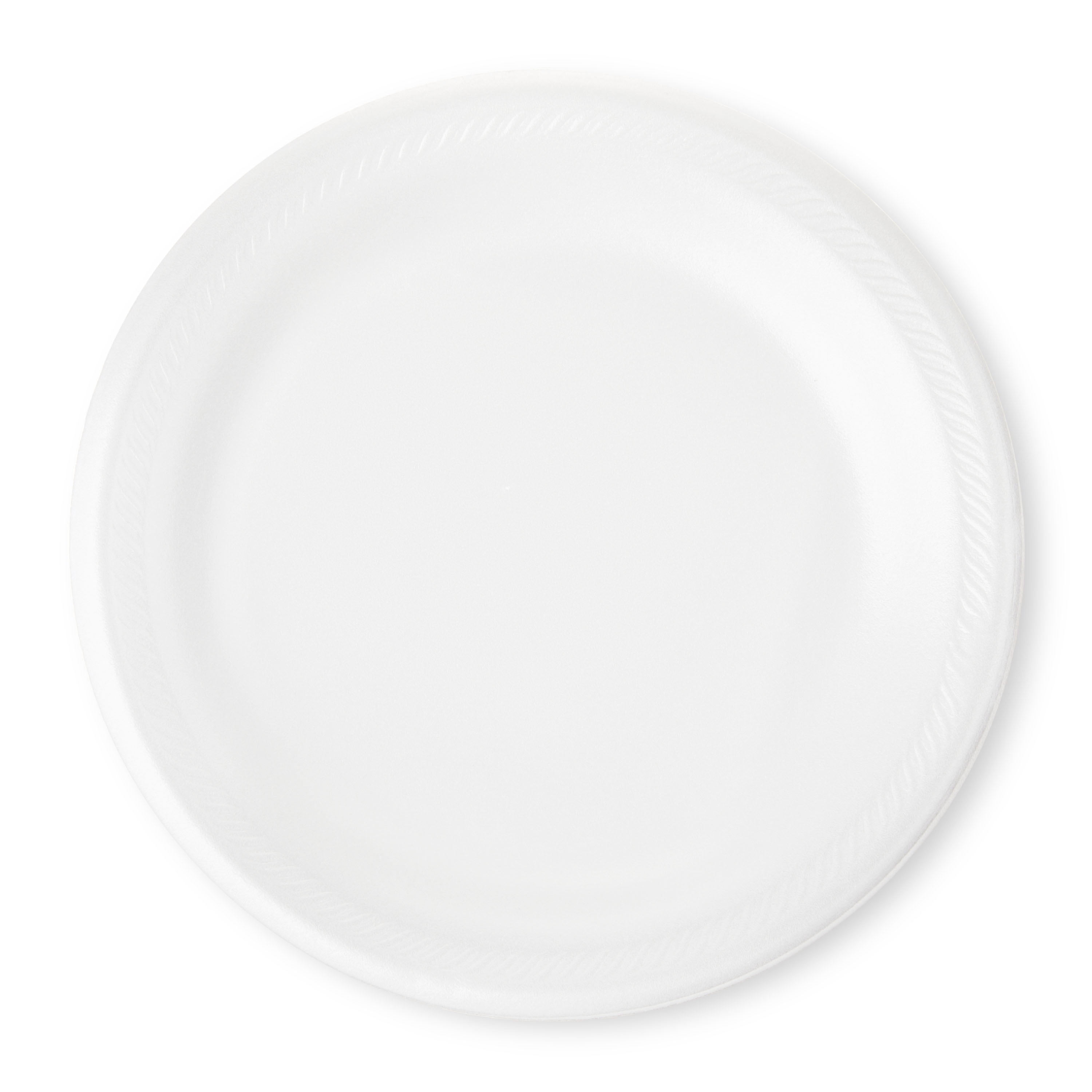 (2 pack) Great Value Soak-Proof Disposable Round Foam Plates, 8.8 in, 200 Count
