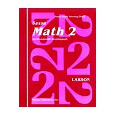 Saxon Math 2 Home Study Kit First Edition