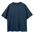 thumbnail image 6 of Women Tees Shirts Tops Oversized Back Print Short Sleeve Crewneck Y2k Clothes, 6 of 6