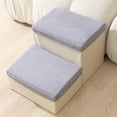thumbnail image 6 of Dog Stairs, Steps Cat Ladder DIY Storage Box Wide Breathable Detachable Cover Puppy Stairs Indoor Ramp for Climbing up, Small Dogs, Home Bed 2 Ladder 40x35x20cm, 6 of 9