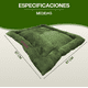 thumbnail image 4 of Cama Para Perro Q Perrón Raza Mediana Color Verde, 4 of 6