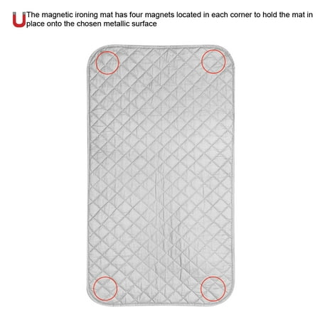 Yosoo Portable Foldable Anti Slip Magnetic Ironing Pad Mat Blanket