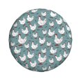 thumbnail image 3 of Rv Spare Tire Cover 14 inch - Farm Birds Tire Covers for Trailers, Adjustable Camper Spare Tire Cover, 3 of 7