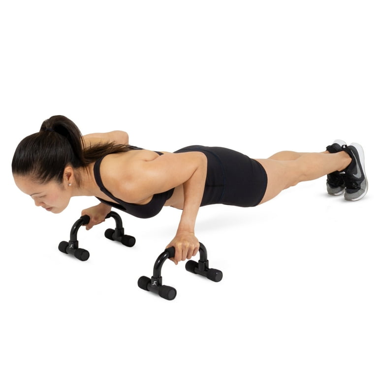 ProsourceFit Push Up Bars w Foam Grips for Fitness Training Workout