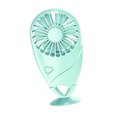 thumbnail image 2 of Mini ventilador eléctrico de mano USB recargable ventilador de escritorio portátil con 7 paletas herramienta de enfriamiento de verano, verde Sweethay HA5878-02B, 2 of 6
