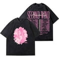 thumbnail image 2 of Alexandra Kay Second Wind Tour 2025 Wash T-Shirts Women Men Fashion Cotton Short Sleeve Tee, 2 of 6