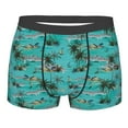 thumbnail image 5 of Uemuo Hawaii Palms Pattern Men's Boxer Briefs,Trunk Anti-Chafing,Comfortable, Durable, and Stylish Underwear-Large, 5 of 9