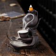 thumbnail image 3 of Burner Buddha Hand Backflow Incense Waterfall Burner Smoke Incense Holder Waterfall, 3 of 5