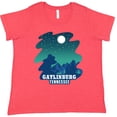 thumbnail image 3 of Inktastic Smoky Mountains Gatlinburg Tennessee with Bear Women's Plus Size T-Shirt, 3 of 5