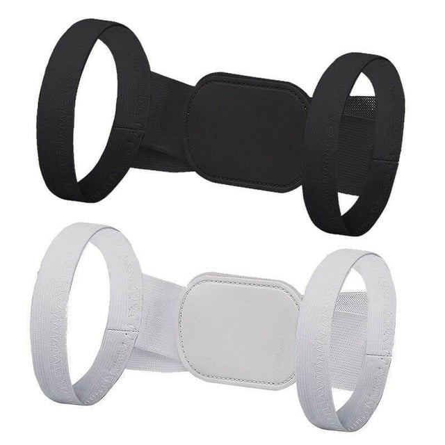 2PCS Corrector de postura de cuello y hombro para adultos y niños, soporte de postura superior ajustable Enderezador de espalda de hombro transpirable