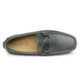 thumbnail image 4 of Bruno Marc Mens Comfort Casual Shoes Driving Penny Slip On Loafers Boat Shoes Hugh-01 Grey Size 14, 4 of 7