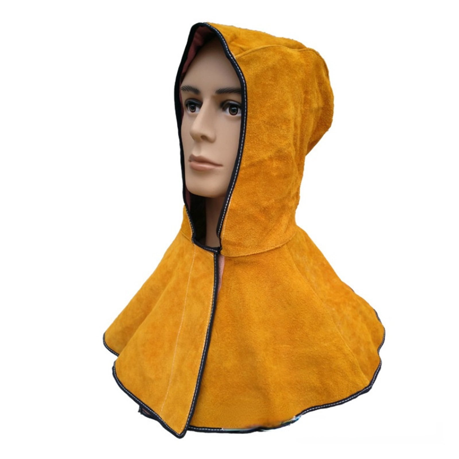 Welder Hat Head-mounted Protective Anti-scalding Flame Retardant Full Face Mask Shawl Hood Breathable Welding Helmet ,Widely Use