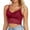 Red, variant on Womens Lingere Women's Full Coverage Unlined Underwire, Lace & Mesh See, Plus Size Lingerie Inspired Retro Bra White,M