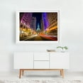 thumbnail image 2 of The Heart of Philadelphia - Philadelphia Pennsylvania Photography Cityscape Architecture Nightlife Skyline Street Photography Neon Sign Travel Poster White Framed Wall Art Print 9 x 12 inches, 2 of 3
