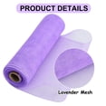 thumbnail image 3 of Cinta decorativa de malla TONIFUL, 25 cm x 9 m, 2 rollos, color morado, 3 of 7