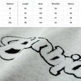 thumbnail image 4 of Unisex 400g Heavyweight Cotton Hooded Sweatshirt with Towel Embroidery, Thick Pullover Hoodie for Men & Women, Loose Fit American-Style Fall Outfit, 4 of 7