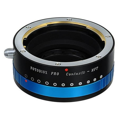 UPC: 0847372022687 | Fotodiox CntxN-MFT-P Pro Lens Mount Adapter – Contax N To Micro Four Thirds Mount Mirrorless Camera Body with Built in Aperture Iris