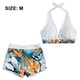 thumbnail image 2 of Nuevo traje de baño de bikini dividido de cintura alta sexy para mujer, 2 of 8