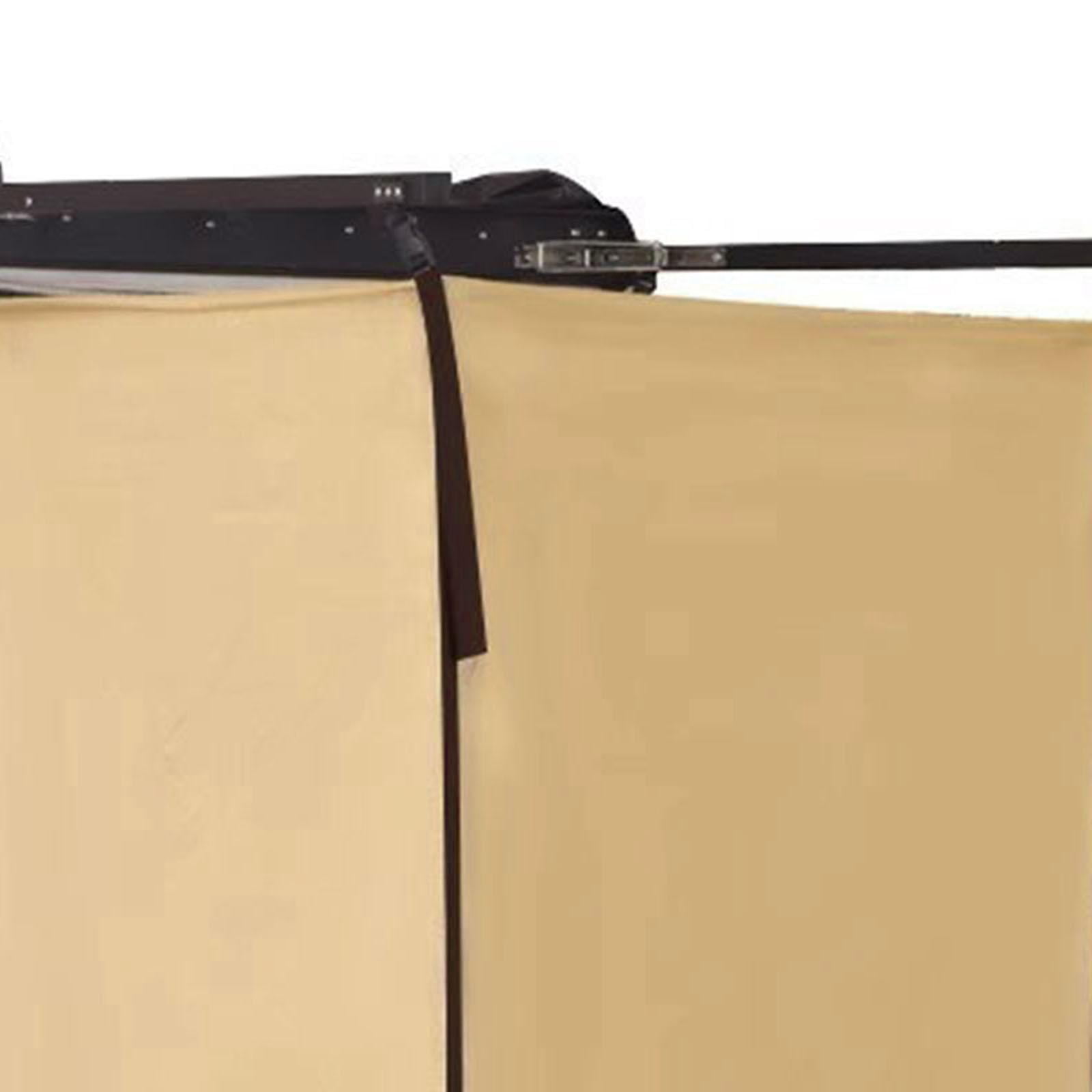 TTETTZ Vehicle Side Shower Tent,Changing Dressing Room Hiking Bathroom Overland Outdoor Toilet Stall for Long Road Trips, Van ,Beach Khaki
