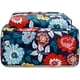 thumbnail image 5 of Mochila escolar floral para niñas, mochila de lona con flores para estudiantes, mochila de viaje, mochila con bolsa para el almuerzo, bolsa para lápices brillar Juguete, 5 of 5