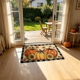 thumbnail image 5 of Zynviq Pumpkin Area Rugs 15.7" X 23.6" Thanksgiving Throw Rug Polyester Rectangular Washable Multicolor Small Rug for Entrance, 5 of 6