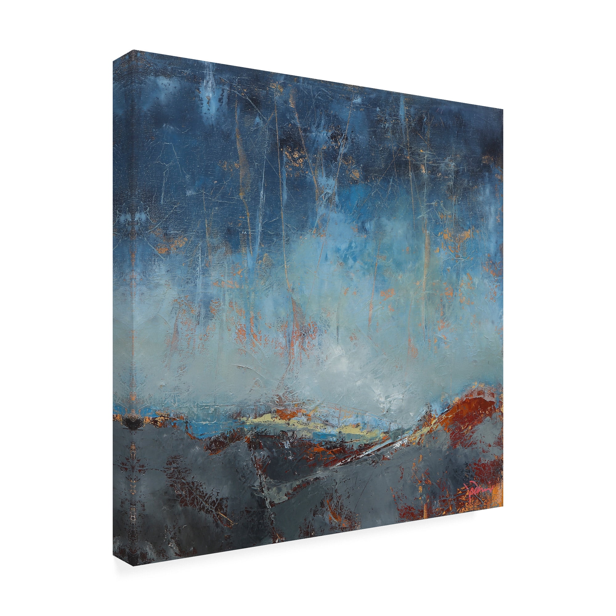 Trademark Fine Art 'The Pass' Canvas Art by Patrick Dennis