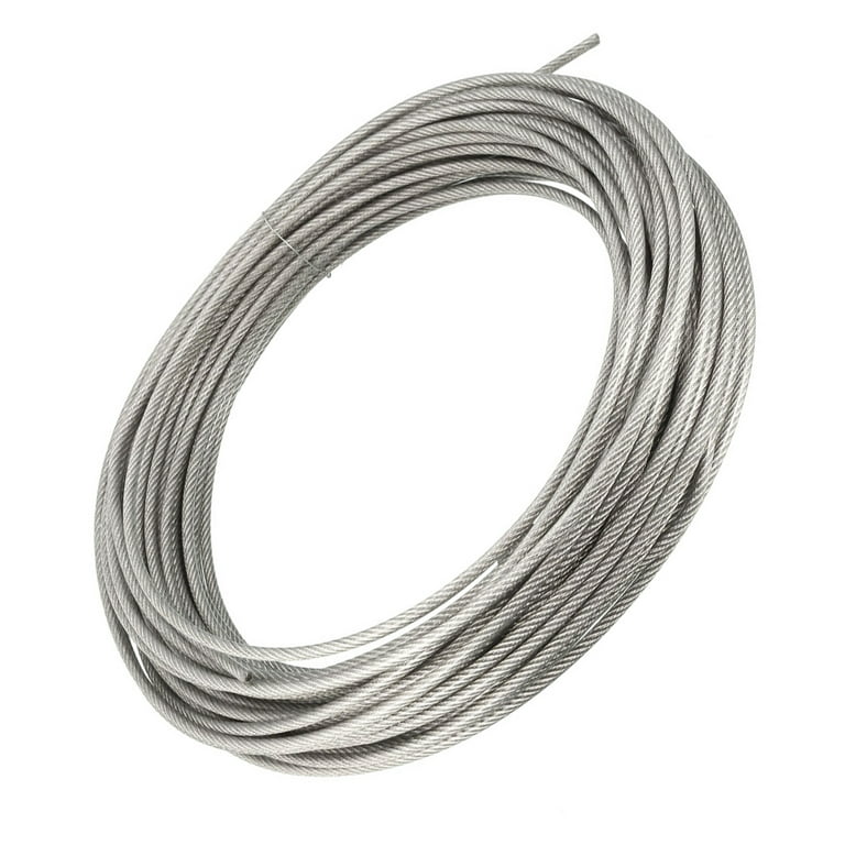GALVANIZED STEEL WIRE ROPE METAL CABLE 1mm 2mm 3mm 4mm 5mm 6mm 8mm 10mm 12mm