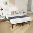 thumbnail image 4 of PayLessHere Metal Bed Frame Foldable Metal Platform Mattress Foundation with Support Up to 1000lbs Steel Slats Support Noise Free Heavy Duty Bed Frame Easy Assembly, Queen, 4 of 7