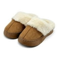 thumbnail image 2 of Fuzzy House Slippers for Girls Boys, Kids Soft Plush House Shoes Winter Warm Indoor Outdoor Slippers, 2 of 6